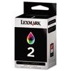 Lexmark Lexmark 18C0190 Ink, 300 Page-Yield, Tri-Color LEX 18C0190