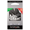 Lexmark Lexmark 18C2170 (36XL) High-Yield Ink, 500 Page-Yield, Black LEX 18C2170