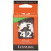 Lexmark Lexmark 18Y0142 (42) Ink, Black LEX 18Y0142