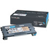 Lexmark Lexmark C500S2CG Toner, 1500 Page-Yield, Cyan LEX C500S2CG