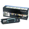 Lexmark Lexmark X340H11G High-Yield Return Prgrm Toner, 6,000 Pg-Yld, Black LEX X340H11G