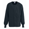Medline ComfortEase Unisex Crew-Neck Warm-Up Jacket with Knit Cuffs MED8832DKWM