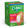 Curad Plastic Adhesive Bandages, Tan MEDCUR45157RB