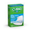 Curad Sterile Nonstick Pad with Adhesive Tabs, 2