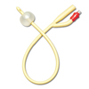 Medline Foley Catheter, Silicone-Elastomer Coated Latex, 18 Fr, 10 mL, 2-Way MEDDYND11758