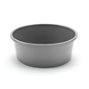 Medline Round Plastic Washbasin, Graphite, 4.25