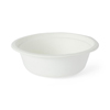 Medline Disposable Eco-Friendly Sugar-Cane-Fiber Bowl, White, 12 oz., 250 EA/BG MEDECOBOWL12Z