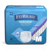 Medline FitRight Super Protective Underwear, Medium, 80 EA/CS MED FIT33005A