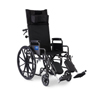 Medline Guardian Reclining Wheelchair with Desk-Length Arms MED KR208N21E