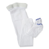 Medline EMS Thigh-High Anti-Embolism Stockings, White, Large, 6 PR/BX MEDMDS160868