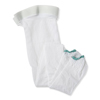 Medline EMS Thigh-High Anti-Embolism Stockings, White, X-Large, 1/PR MEDMDS160884H