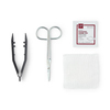 Medline Suture Removal Tray with Wire Metal Littauer Scissors and PVP Prep Pad, 1/EA MEDMDS701550H