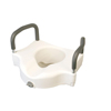 Medline Seat, Toilet, Locking, Elevated, with Arms MEDMDS80316