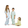 Medline Comfort-Knit Pediatric IV Gowns- Mint, Medium MEDMDT011282M
