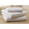 Medline Soft-Fit Knitted Flat Sheets, White, 1 Dozen, 5 Dozen Minimum MED MDTFS4J14