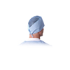Medline Sheer-Guard Disposable Tie-Back Surgeon Caps, Blue, One Size Fits Most MED NON28628Z