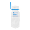 Medline Refillable Ice Bag with Clamp Closure, White, 5