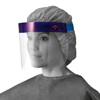 Medline Disposable Face Shield with Foam Top and Elastic Band, 3/4 Length, 24 EA/BX MEDNONFS400Z