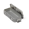 Medline TASKIT Mini Size Sterilization Container with Snap Lid, Gray, 11.25