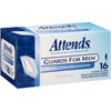 Attends Bladder Control Pad Attends Guards For Men Light Absorbency Polymer Male MON 580667BX