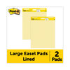 3M Post-it® Easel Pads Super Sticky Self-Stick Easel Pads MMM 561