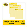 3M Post-it® Easel Pads Super Sticky Self-Stick Easel Pads MMM 561VAD4PK