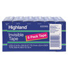 3M Highland™ Invisible Permanent Mending Tape MMM 6200K6