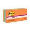 3M Post-it® Notes Super Sticky Pads in Energy Boost Colors MMM65412SSUC