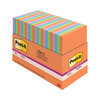 3M Post-it Notes Super Sticky Pads in Energy Boost Colors MMM 66024SSAUCP