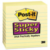 3M Post-it® Notes Super Sticky Pads in Canary Yellow MMM6756SSCY