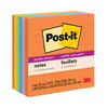 3M Post-it® Notes Super Sticky Pads in Energy Boost Colors MMM6756SSUC
