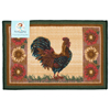Monarch Brands Sloppy Chef Printed Kitchen Area Rug, 20x30, Non-Skid Latex Backing, Rooster Design MNBPNP-KTC-20X30-ROO
