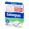 Emerson Healthcare Pain Relief Salonpas® 3% / 10% Strength Patch 20 per Box MON1017478CT