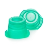 McKesson Tube Closure Polyethylene Snap Cap Green 12 mm / 13 mm / 16 mm (Universal) Fits Most 12mm, 13mm and 16mm Evacuated Glass Blood Collection Tubes and Plastic Test Tubes NonSterile, 1000/BG MON 1082093BG