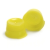 McKesson Tube Closure Polyethylene Snap Cap Yellow 13 mm For Use with 13 mm Blood Drawing Tubes, Glass Test Tubes, Plastic Culture Tubes NonSterile, 1000/BG MON 1082102BG