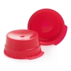 McKesson Tube Closure Polyethylene Snap Cap Red 16 mm For Use with 16 mm Blood Drawing Tubes, Glass Test Tubes, Plastic Culture Tubes NonSterile, 1000/BG MON 1082107BG