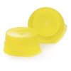 McKesson Tube Closure Polyethylene Snap Cap Yellow 16 mm For Use with 16 mm Blood Drawing Tubes, Glass Test Tubes, Plastic Culture Tubes NonSterile, 1000/BG MON 1082109BG