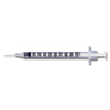 BD Insulin Syringe with Needle, 100 EA/BX MON 1423BX