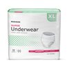 McKesson Unisex Adult Absorbent Underwear Pull On with Tear Away Seams x-Large Disposable Moderate Absorbency, 14 EA/BG MON 1123834BG