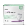McKesson Unisex Adult Absorbent Underwear Pull On with Tear Away Seams x-Large Disposable Heavy Absorbency, 56 EA/CS MON 1123837CS