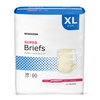 McKesson Unisex Adult Incontinence Brief x-Large Disposable Moderate Absorbency, 15 EA/BG MON 1123843BG