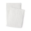 Contec Cleanroom Wet / Dry Mop Pad Contec MicroCinch White Microfiber Disposable, 120/CS MON1135809CS