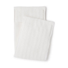 Contec Cleanroom Wet / Dry Mop Pad Contec MicroCinch White Microfiber Disposable, 8/BG MON1135809BG