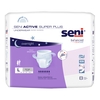 TZMO Unisex Adult Absorbent Underwear Seni Active Super Plus Pull On with Tear Away Seams Large Disposable Heavy Absorbency, 32 EA/CS MON 1163817CS