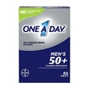 Bayer Multivitamin Supplement One-A-Day® Mens 50+ Healthy Advantage Vitamin A / Ascorbic Acid 3500 IU - 120 mg Strength Tablet 65 per Bottle MON1177019BT