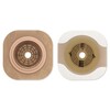 Hollister Ostomy Barrier New Image™ Flat CeraPlus™ Precut, Extended Wear Adhesive Tape Borders 1-3/4 Inch Flange Green Code 1-1/8 Inch Opening MON1195894BX