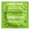 Sxwell USA Lifestyles® Ultra Sensitive Lubricated Latex Condom MON1206381CS