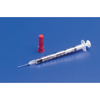 Covidien Insulin Syringe with Needle Monoject® 1 mL 28 Gauge 1/2 Attached Needle Without Safety, 100 EA/BX, 5BX/CS MON 46247CS
