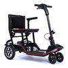 Feather Mobility LLC 4 Wheel Electric Scooter - Feather, 265 lb. Weight Capacity, Black / Red MON1224574EA