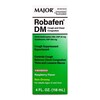 Major Pharmaceuticals Cough and Chest Congestion Robafen DM 200 mg - 20 mg Strength Syrup 4 oz. MON1225385EA